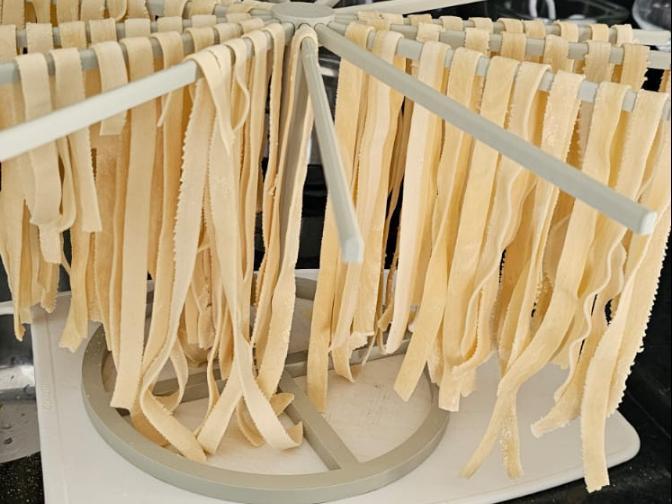 Pasta drying rack