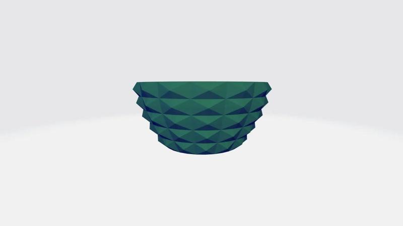 Bowl (Spiral Contour)