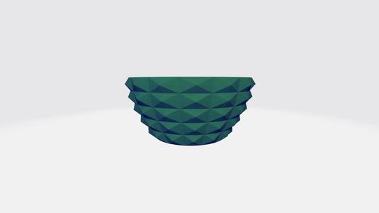 Bowl (Spiral Contour)