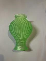 Fluted Vase 210 mm tall x 160 mm diameter