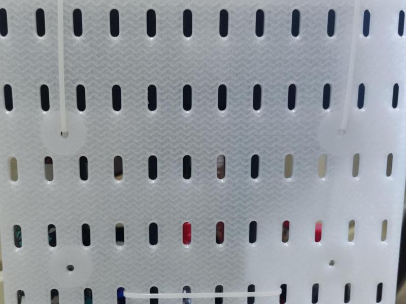 Pegboard Alignment Hole Version (IKEA Compatible)