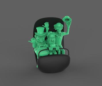 Hitchhiking Ghosts in Doom Buggy The Haunted Mansion