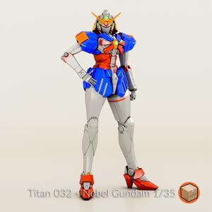 Titan 032 - Aka Nobel Gundam
