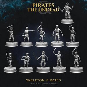 UT02M01 Pirate Skeletons :: UMC 02 Pirates vs the Undead :: Black Blossom Games