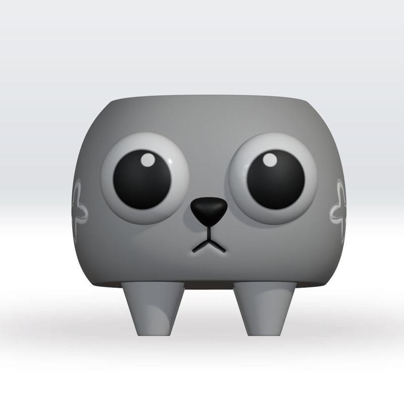Pebble Dandy World STL 3D Multicolor 3mf 3D Model Character