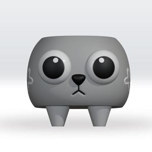 Pebble Dandy World STL 3D Multicolor 3mf 3D Model Character