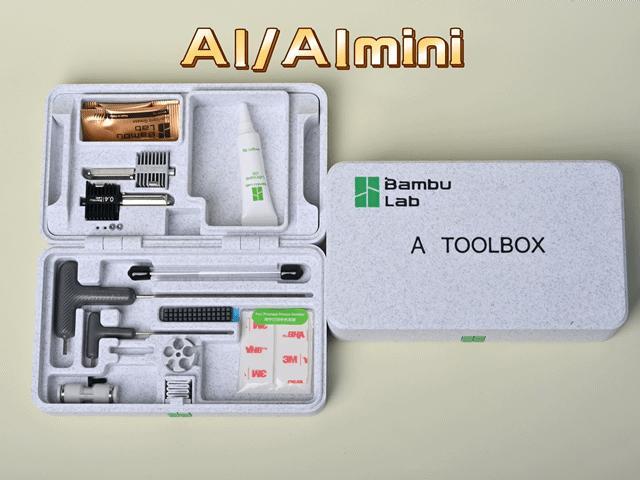 Bambu Lab A1 A1 mini Factory Tool Box V2 (High Precision, Ultra Detail, No Metal Parts)