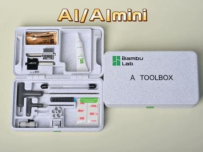 Bambu Lab A1 A1 mini Factory Tool Box V2 (High Precision, Ultra Detail, No Metal Parts)