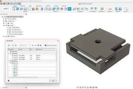 Box Cutting and Folding tools