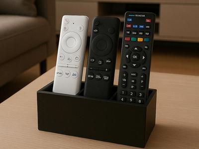 Elegant remote control holder