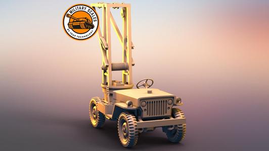 Jeep Willys crane 1