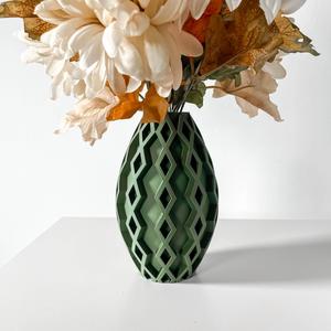 The Sumi Vase, Modern and Unique Home Decor for Dried and Preserved Flower Arrangement  | STL File