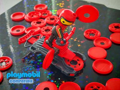 Playmobil Launcher Compatible Discs