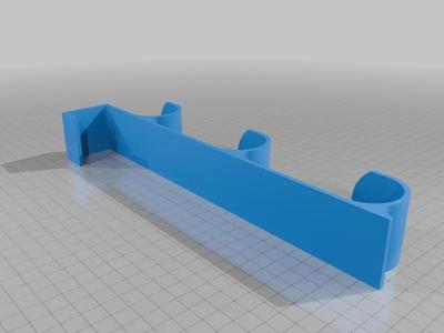 Triple Over Door Hook Hanger (Vase Mode Options) Large format printers only!   
