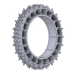 Spiky Wheels for Landroid PLUS WR148E/WR165   