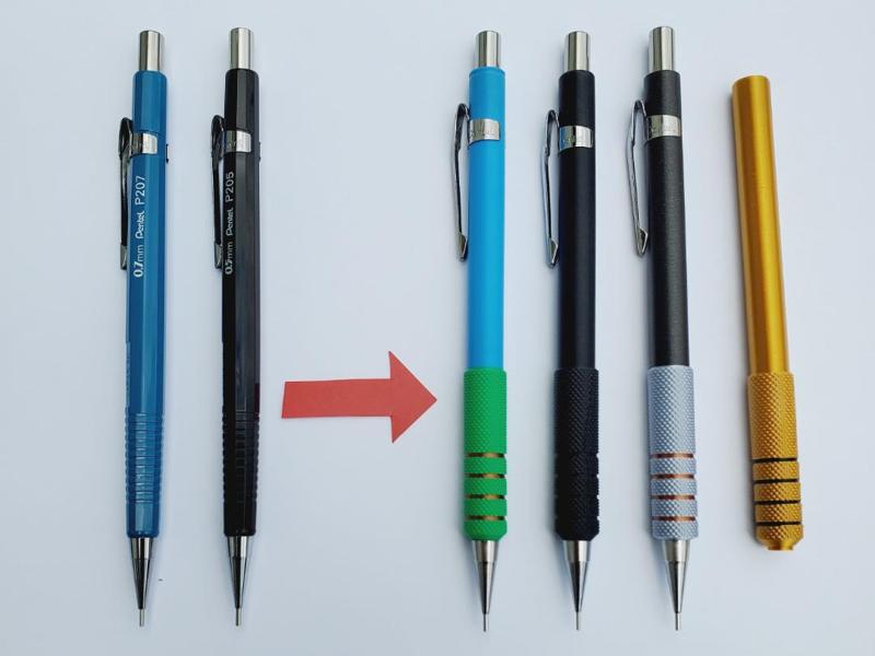 New Shell for Mechanical Pencil. Pentel P200