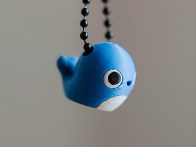 Baby Whale Keyring/Desk Buddy
