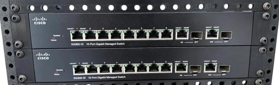 13" Rack Mount to Cisco-SG300-10   
