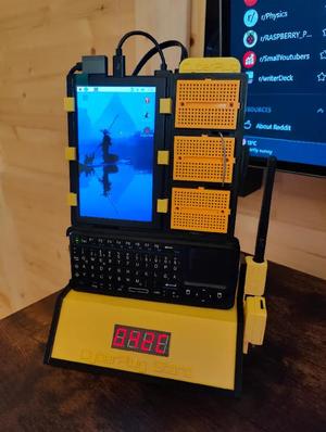 CyberPlug Stand with 7-Segment Display   