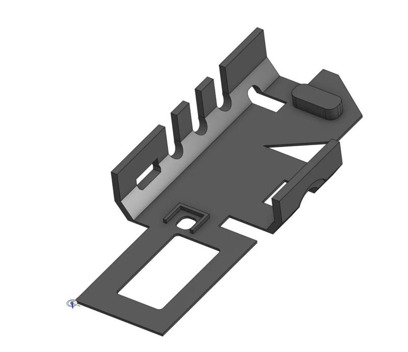 Meshtastic TTGO T-Beam Case No OLED frame insert   