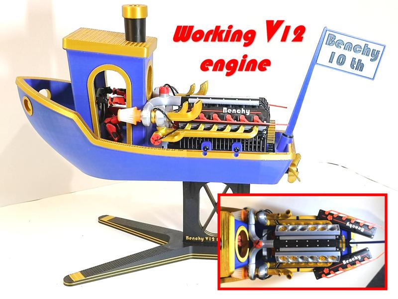 Benchy – V12 Engine S.W.A.P Bi-Turbo