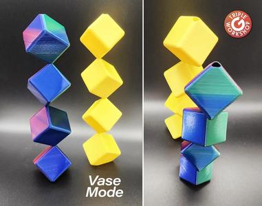 Sugar Cube Stack ◇ Vase Mode