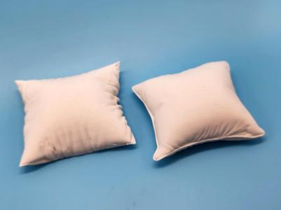 2 Fluffy Square Pillows