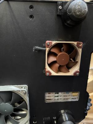 Ender 3 S1 (Pro) PSU conversion to 80mm fan   