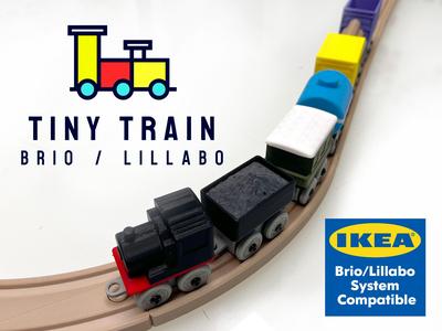 Tiny Train Ikea Brio/Lillabo Alternative Train