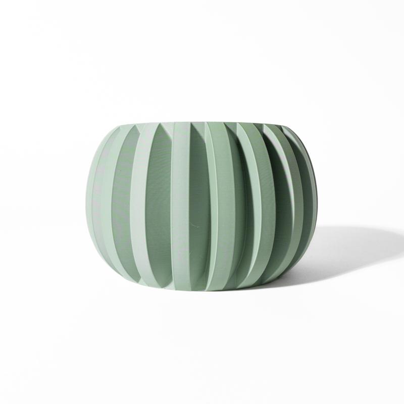 The Jone Planter Pot with Drainage Tray & Stand: Modern and Unique Home Decor for Plants