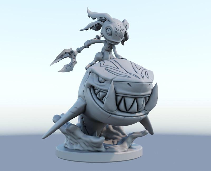 fizz 3D Print Model from League of Legends