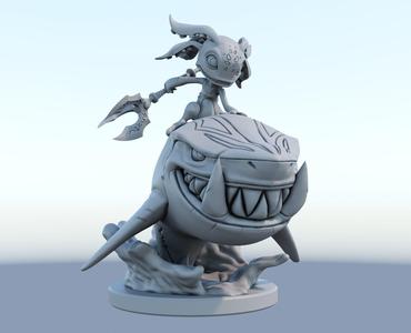 fizz 3D Print Model from League of Legends