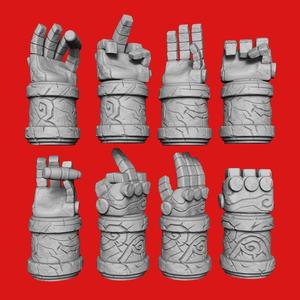 Hellboy arm Right hand of Doom