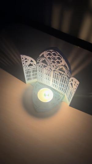 Gothic Cathedral Candle Tea Light Holder