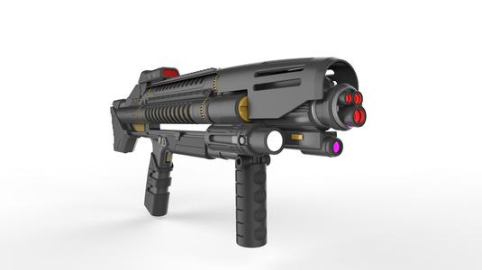 Starfleet Phaser - Star Trek Discovery - Printable  model - STL