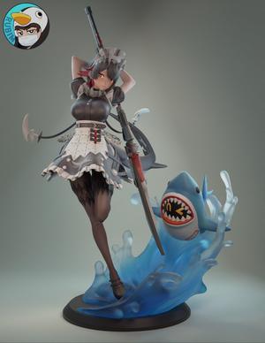 Ellen joe Zenless Zone Zero  3d print
