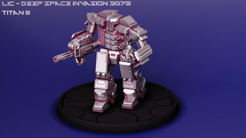 LIC – Titan III 100t Assault Battlemech
