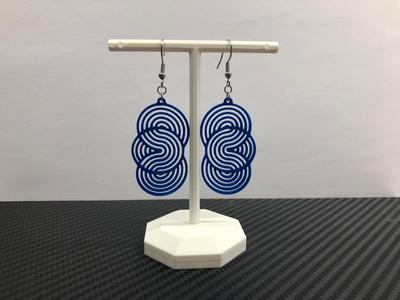 Spiral and circles earrings no AMS 0.4 mm nozzle