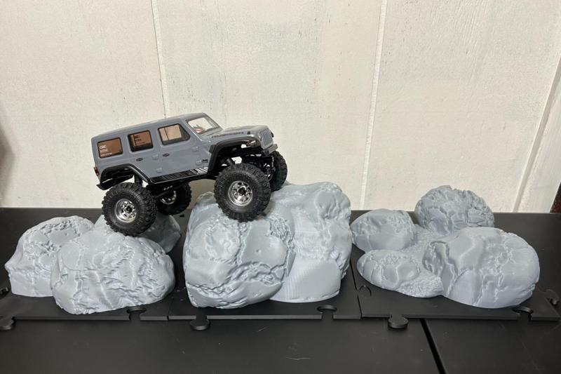 RC Crawler Park Rock Set