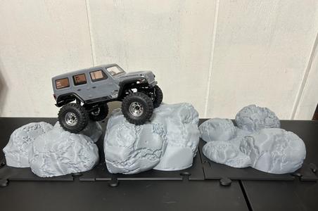 RC Crawler Park Rock Set