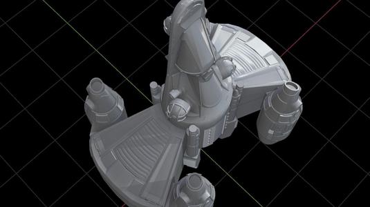 Gunstar Toy from The Last Starfighter for 3D printing
