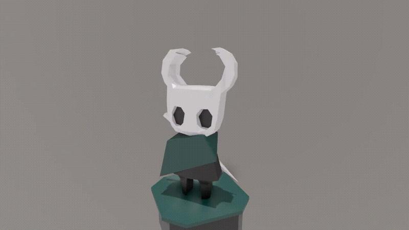 HOLLOW KNIGHT LOW POLY