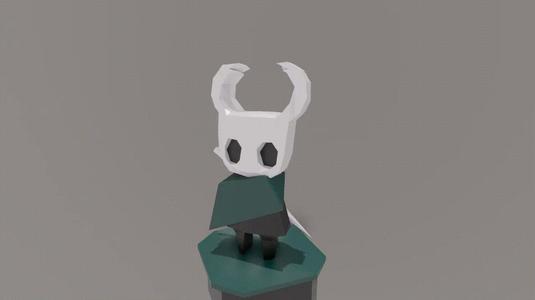 HOLLOW KNIGHT LOW POLY