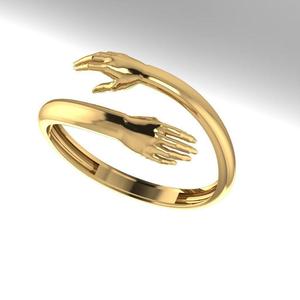 hug ring hands for women