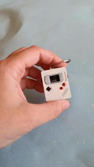 Gameboy Keychain with rotating screen FREE