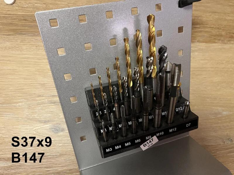 S37x9 - B147   -   Gewindebohrer - Sortiment   -   M3 - M12   