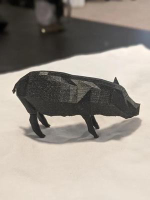 Lowpoly Pig (updated)