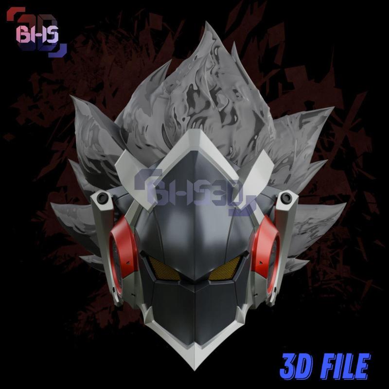 ZZZ Billy Kid Mask 3D STL File Digital Download