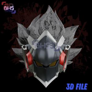 ZZZ Billy Kid Mask 3D STL File Digital Download