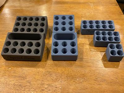Chapstick Holder Organizer - Gridfinity version